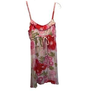 Aeropostale, Spaghetti Strap Floral Summer Dress, Lined, S